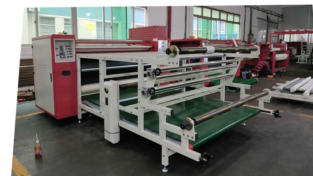 ZS-BA sublimation roller transfer machine for bags, shoes and hats – versatile heat transfer printer