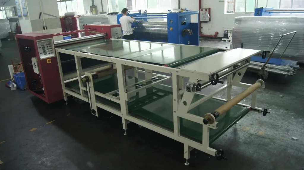ZS-BE heat transfer machine for pillows and glasses cloth – precise positioning transfer printing
