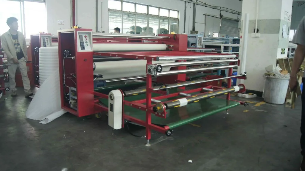 ZS-BA garment heat transfer machine with pneumatic pressure – for T-shirt and textile printing