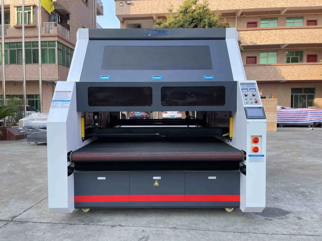 CCD vision laser cutting machine complete equipment overview